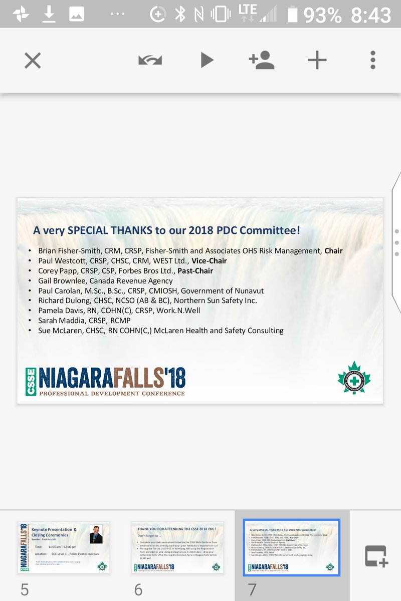 HSPCanada's tweet photo. Huge thanks to the #CSSE2018pdc Committee - your leadership & tremendous hard work are greatly appreciated #CSSEpdc2018 https://t.co/VVY5E3lvqQ