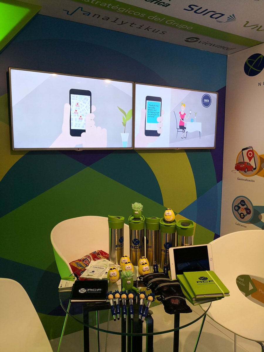 ACF_Tech's tweet image. Conoce nuestras soluciones de atención móvil...  STAND 56         #appointments #eticket #CustomerExperiencesolutions #bankingsolutions