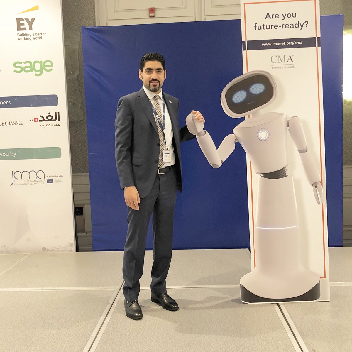 salah_mohaa's tweet photo. Amazing IMA #MERC18 Conference, with Amazing Team, Leaders, Speakers and Colleagues
#IMARiyadh & #IMAMiddleEast & #EYJordan https://t.co/5UFJLIj9Gl
