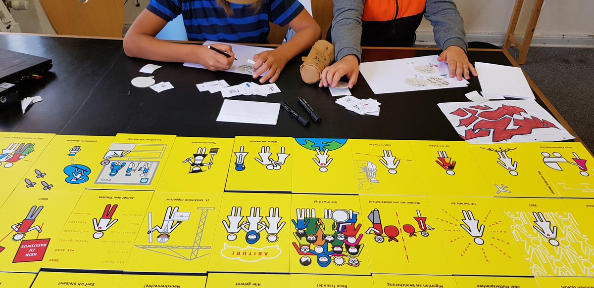 migrantas_'s tweet photo. #workshop #schule #brandenburg #zusammenleben #refugee #willkommen #angermuende #freieschule #vielfalt #kinder #zukunft https://t.co/4CsnLZO3VB