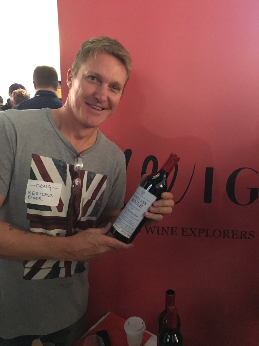 DirtyDozenTaste's tweet image. Craig Wessels of @restlessriverRR is at #dirtydozen2018 today chatting about his Chardonnay &amp;amp; Cabernet Sauvignon. Catch him on table ten with @swig_wine