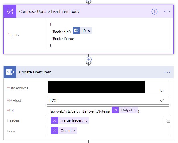 Send an HTTP request to SharePoint - Update