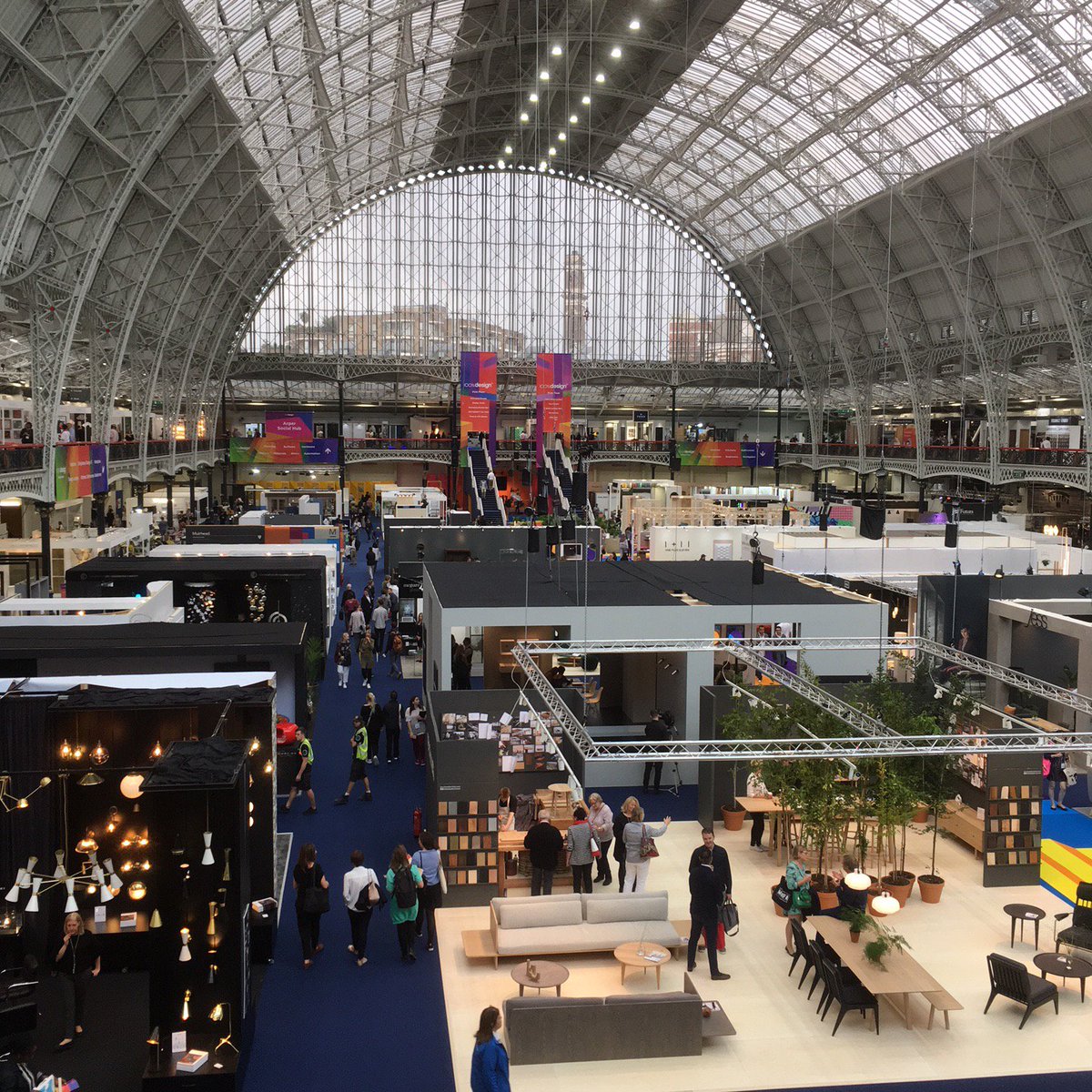 We visited 100% design 2018 show at Olympia. Great to see all the new products out there! #ldf18 #100design