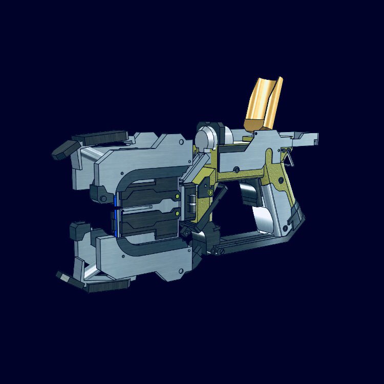 力工ル兵 アイザックさんだよ プラズマカッターの設計図を元に少し緻密に作成したよ リロードも少し再現してみたよ アイザックさんだよ Deadspace Plasmacutter デッドスペース プラズマカッター