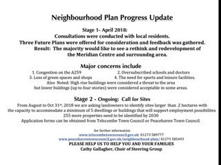 Imagining a better future for Peacehaven &amp; Telscombe?  Follow the Neighbourhood Plan...