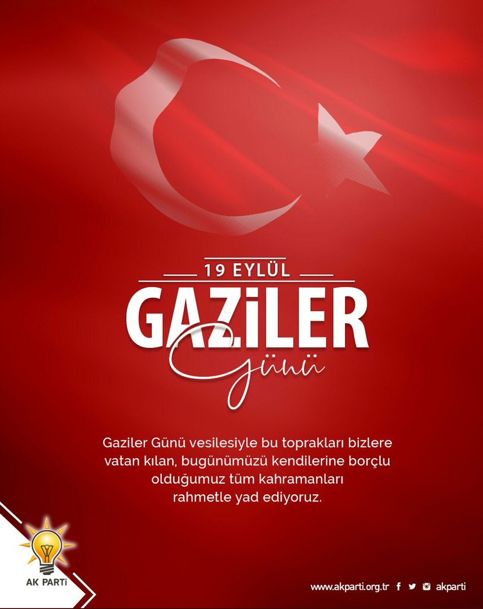 "Sahipsiz olan bir vatanın batması haktır, sen sahip olursan bu vatan batmayacaktır!"
Mehmet Akif Ersoy

#GazilerGünü