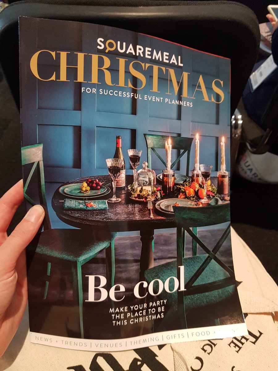 emiliewin3's tweet photo. Listening to the secrets of Christmas party planning from @SquareMealVandE #VELive18 https://t.co/N6yNMz0anB
