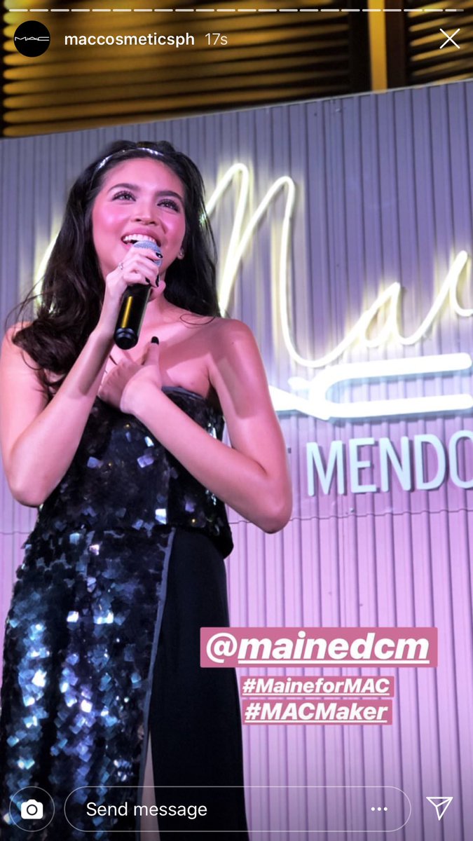 violahabon's tweet image. 💛💛💛 #mainedcmforMAC