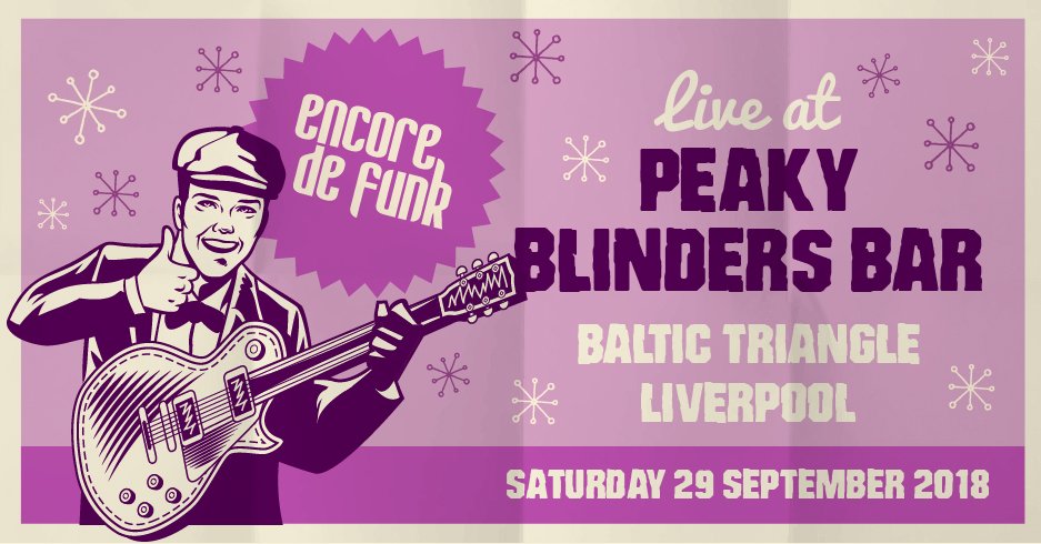 We're doing an early set <a href="/Peakybliverpool/">Peakyblindersbar</a> on Sat 29th. It'll be our first time there so we're much look forward to it! See u there about 18:30 <a href="/LiverpoolGigs/">Gigs Pig</a> #livemusic