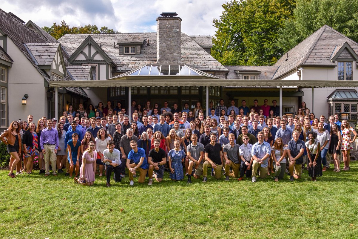 PSUBlueBand's tweet photo. Just one big, happy #BlueBandFamily 💙 Thank you to President Barron and his wife Molly for having the Blue Band over this weekend! https://t.co/G5Dds2dNgE