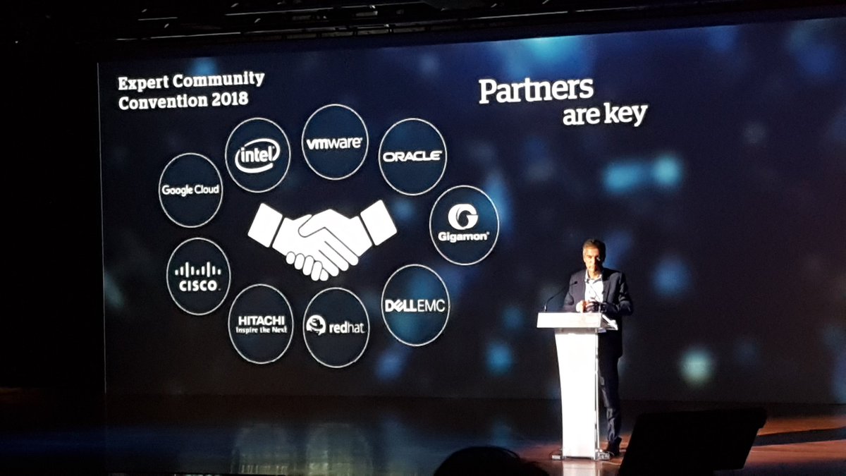 dcgeekmm's tweet image. Now, proven that partnership is key #atos #DellEMC @Atos Expert Conference 2018 with Phillipe Vannier