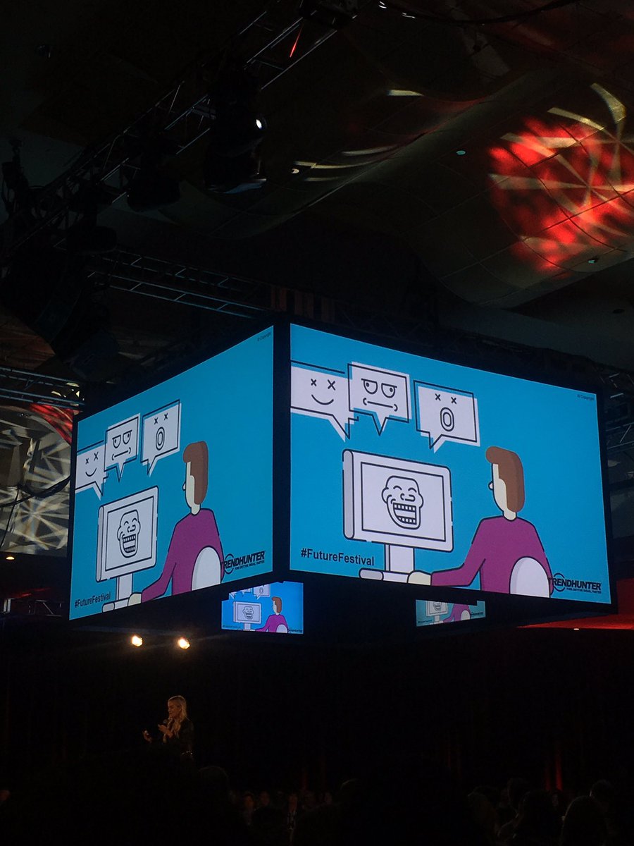 TrendHunterEll's tweet photo. There's three key psychological factors that play into modern entertainment. Find out what they are at #futurefestival https://t.co/mboXaFM2jM
