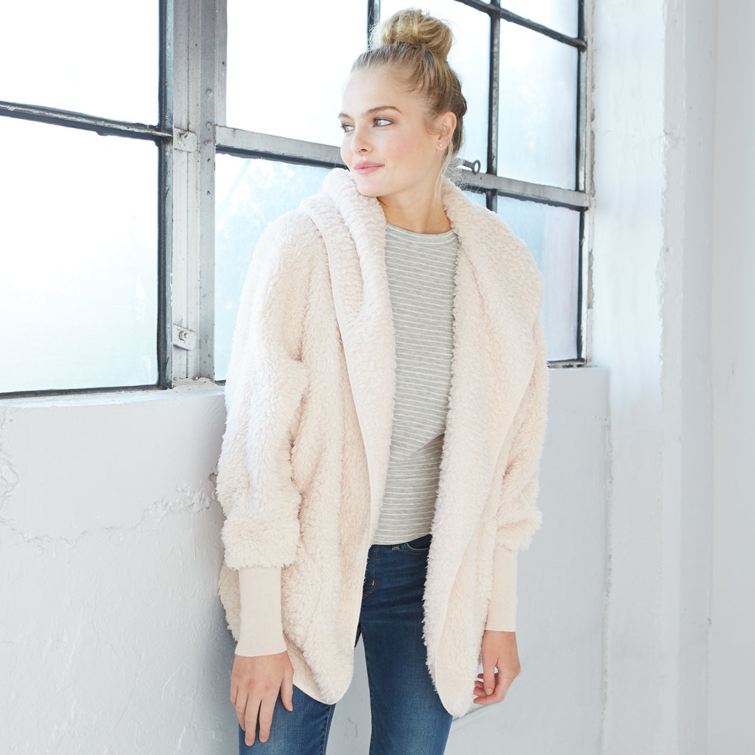 nordic beach cozy cardigan