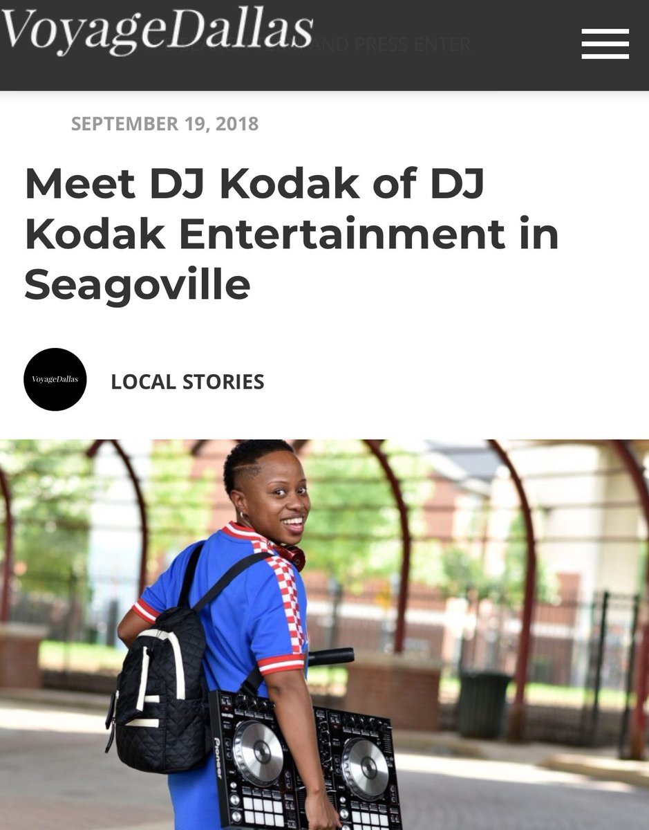 1920Kodak's tweet image. Voyage Dallas Magazine • DJ KODAK • G R E A T N E S S • Read About Me • voyagedallas.com/interview/meet…  #dallasdjs #virdikodjs #virdikomusicpromotion #dfwfleetdjs #texasfleetdjs #fleetdjs #femaledjs #hiphop #music #rnbmusic