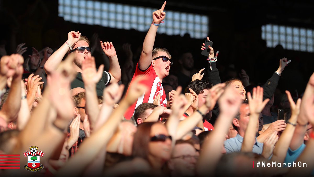 Another packed out away end...

Tickets for #SaintsFC's trip to #LFC this weekend are now sold out! 👏