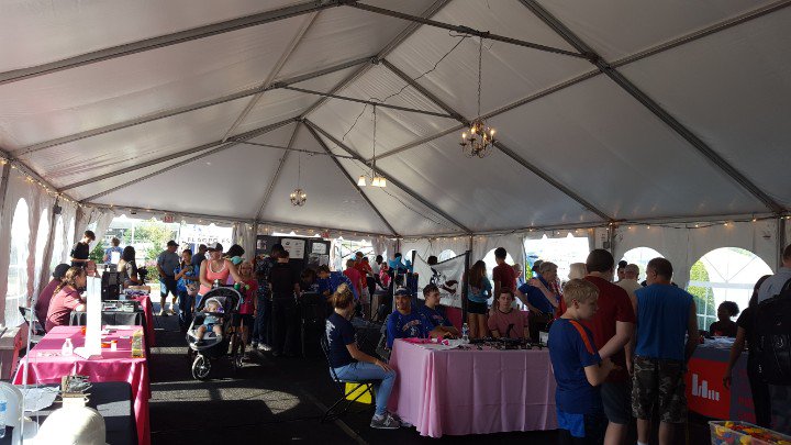 STEM tent is open <a href="/GrFrederick/">Gr Frederick</a> Fair! Come see us 10-2 in the Community Tent! #FCPSSTEM