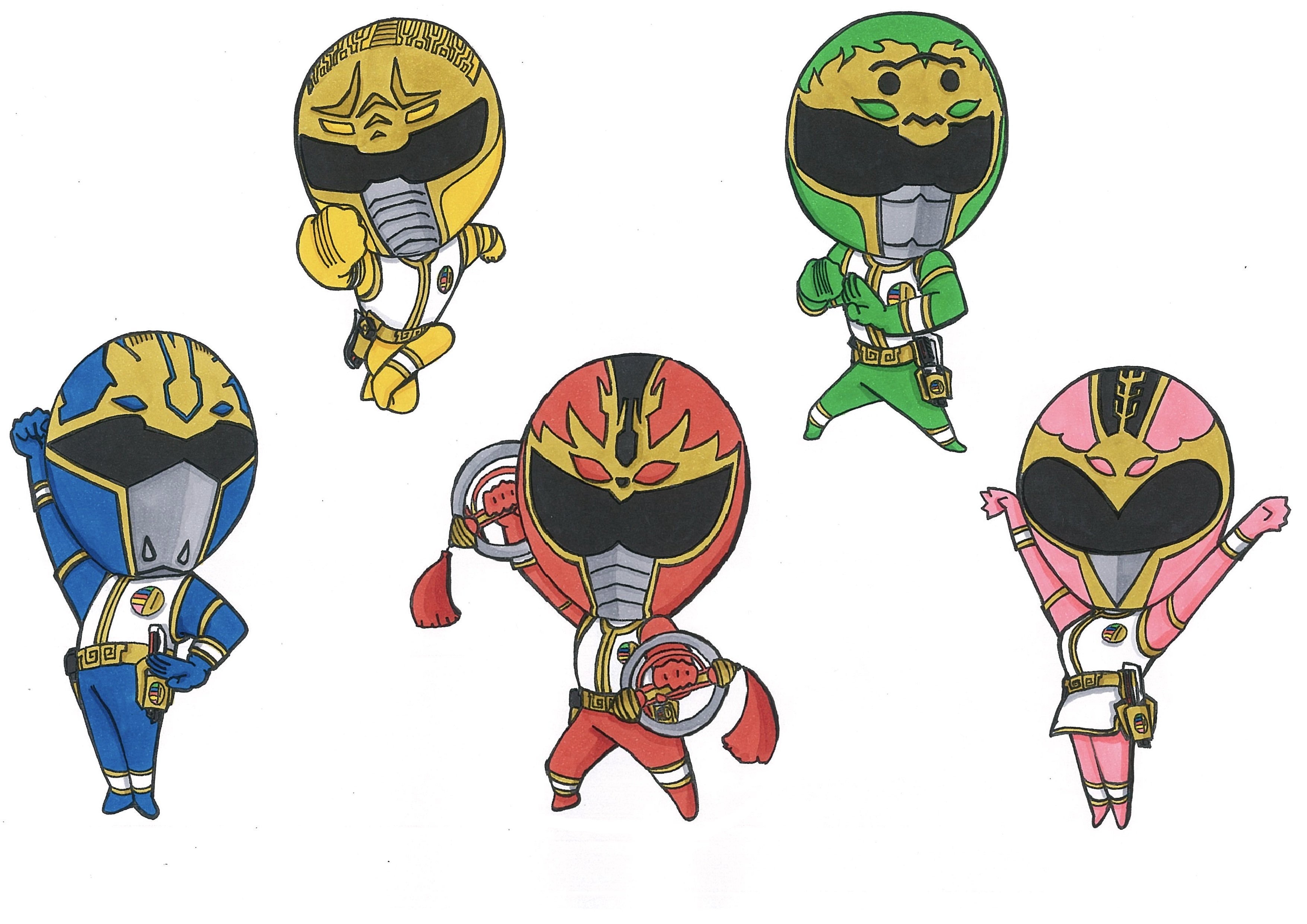 すずき 仮 五星戦隊ダイレンジャーのイラストを描きました ゆくゆくはグッズ化したいです ダイレンジャー イラスト スーパー戦隊 一生わんだー推し 戦隊好きと繋がりたい T Co Xm1gk2unrc Twitter