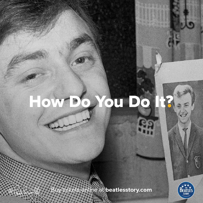 Gerry Marsden, from Liverpool band Gerry And The Pacemakers was born on this day in 1942. Happy birthday, Gerry!! 