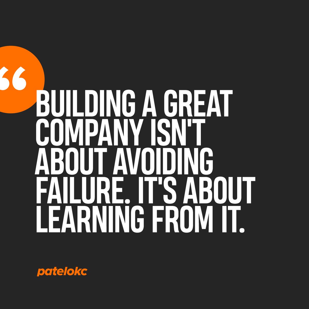 Ppatelokc's tweet photo. We all make mistakes. Great leaders don't make the same mistakes again. #hustle #successmindset https://t.co/sNsbW46dGE