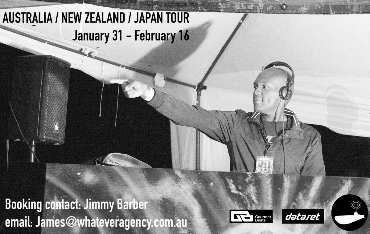 Late January / early February 2019 Australia, New Zealand, and Japan tour is on! 

Booking contact: Jimmy Barber
email: James@whateveragency.com.au

Let's go for it!