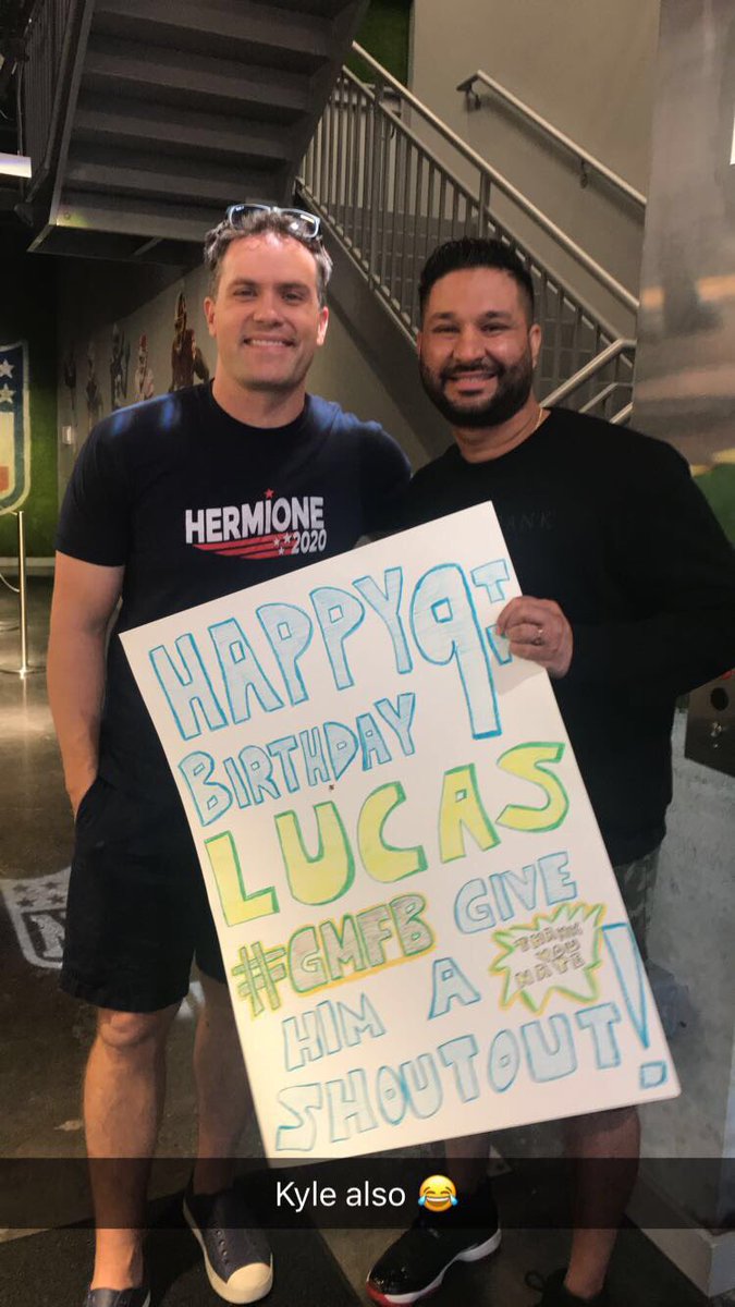 KFP82's tweet photo. @gmfb thanks GMF! https://t.co/cqqle7PIxl