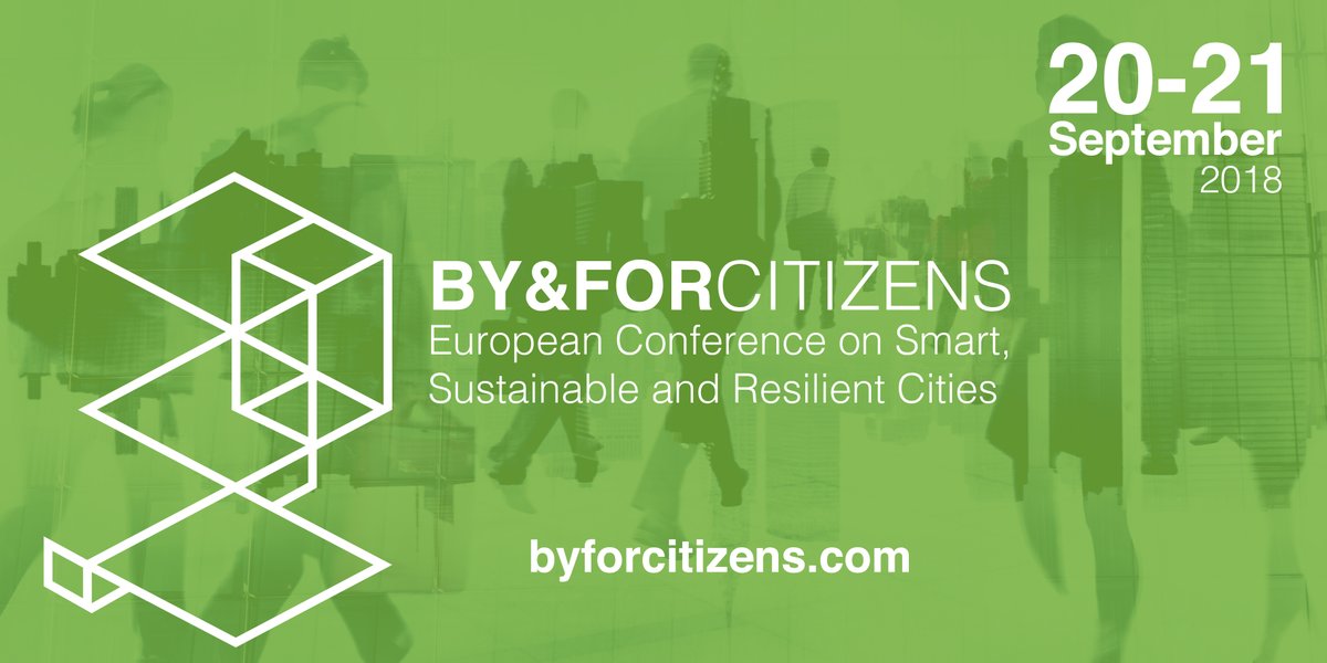 R2CITIES's tweet photo. "Cities belong to their citizens" this is the motto of the #ByForCitizens conf. Learn more about #EUSmartCities🏘️and #H2020 projects🇪🇺Don't miss the #InnolidVA 📸&amp;🎥contest to win 400💶and take part to the #SmartValladolid street activities https://t.co/wyPe7Hf0xY Stay tuned! https://t.co/jFN4NrageF