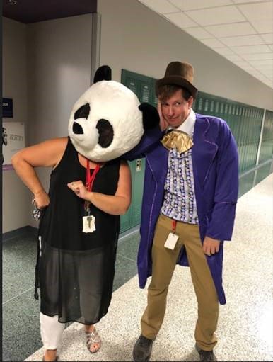 PikeSchools's tweet photo. Meme/Vine Day @PikeHighSchool 
#Homecoming2018 #LevelUp #PikeProud #PikeFamily https://t.co/ecjLXXwtIm