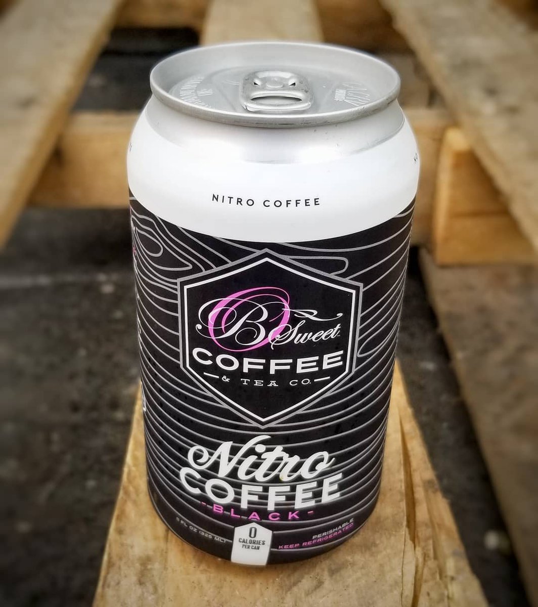 sunboxmarket's tweet photo. This Nitro Cold Brew from out new partners @mybsweet
 is getting us through #humpday! Made using only 100% Arabica beans, roasted in small batches, and made with zero cream, zero sugars, &amp; zero calories!​ Now available at any #Sunbox near you. #bsweet #nitrocoldbrew #nitrocoffee https://t.co/fzm3Ne2lHx