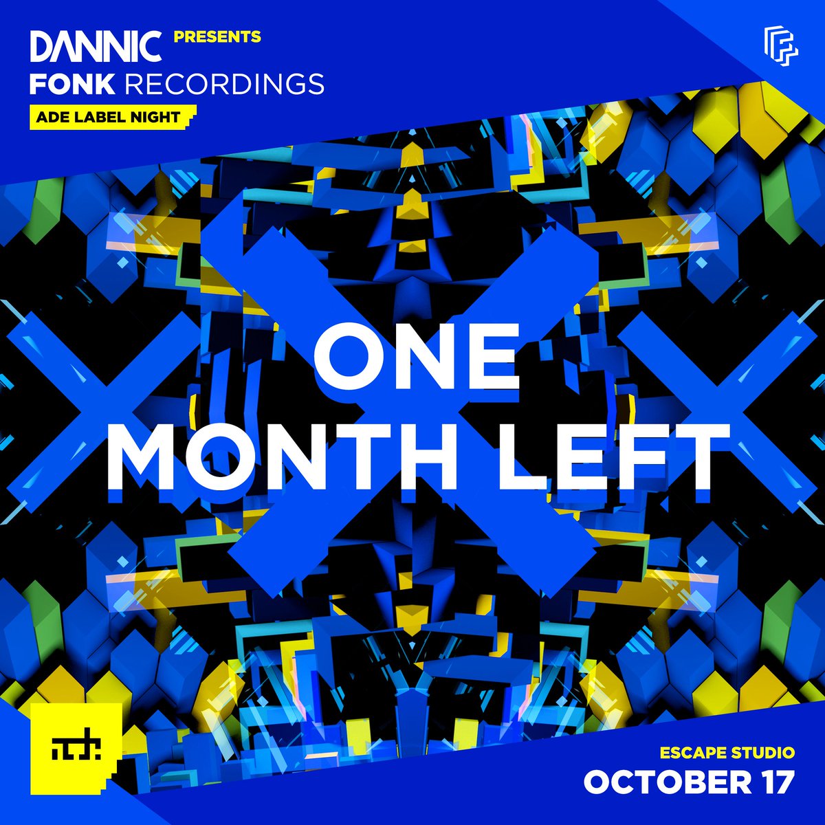Less than a month left to buy your tickets for our Label Night during <a href="/ADE_NL/">AmsterdamDanceEvent</a> 🎉 This night is going to be a recipe for success and you definitely don't want to miss out on it! Make sure to get your tickets now 👉 bit.ly/FonkADE18