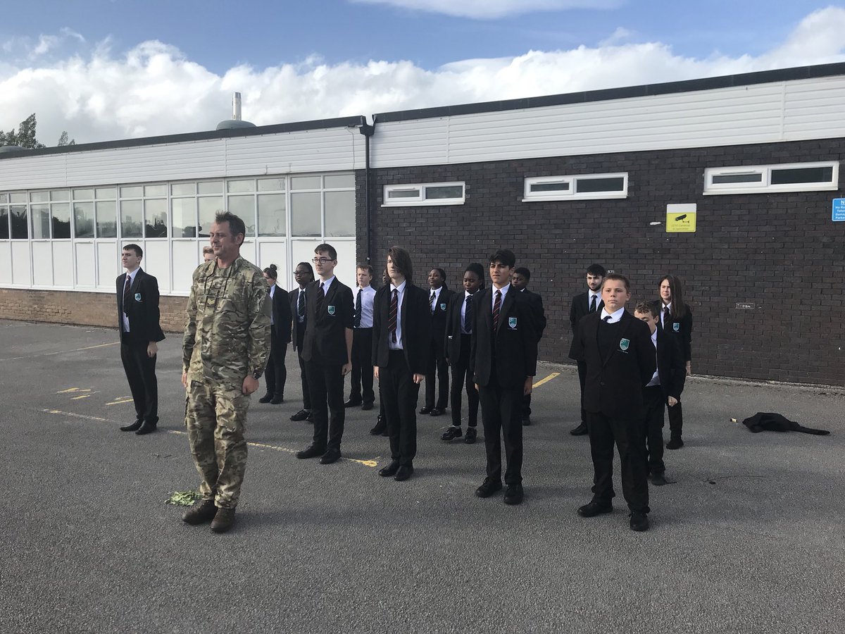 Bloxwich Academy On Twitter The New School Combined Cadet Force Ccf Complete Their First Drills Bethebestyoucanbe