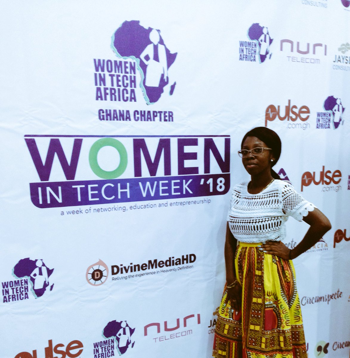 msteirrah's tweet photo. Representing #witw18 #womenintechweek18 https://t.co/d5JbgrkHnB
