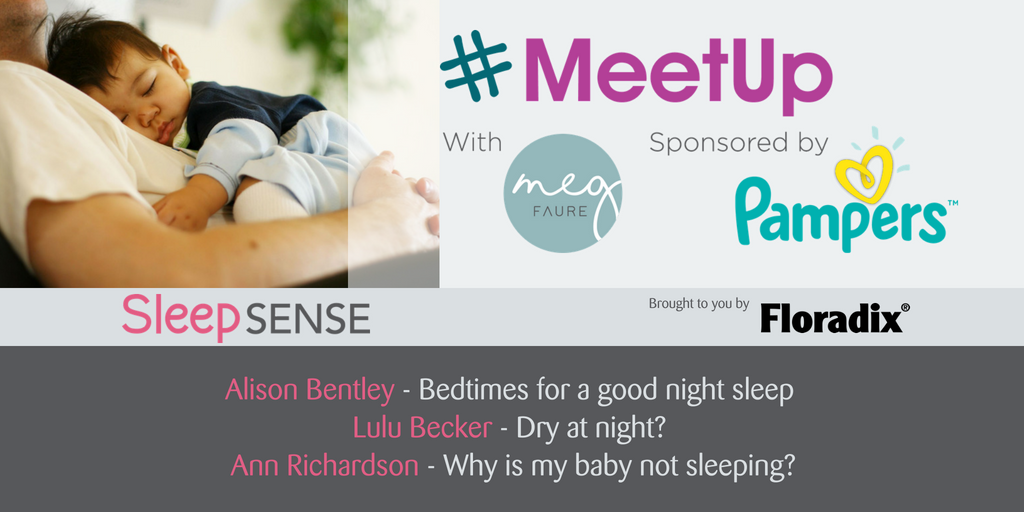 BabyMeetup's tweet image. #SleepSense brought to you by #Floradix is for you if you are looking for solutions to get your #baby to #sleep through the night and #selfsoothe.  If your #toddler still #wetsthebed, we have the #answers for that too.

#Meetup with #MegFaure
Tickets: buff.ly/2Nh8IqH