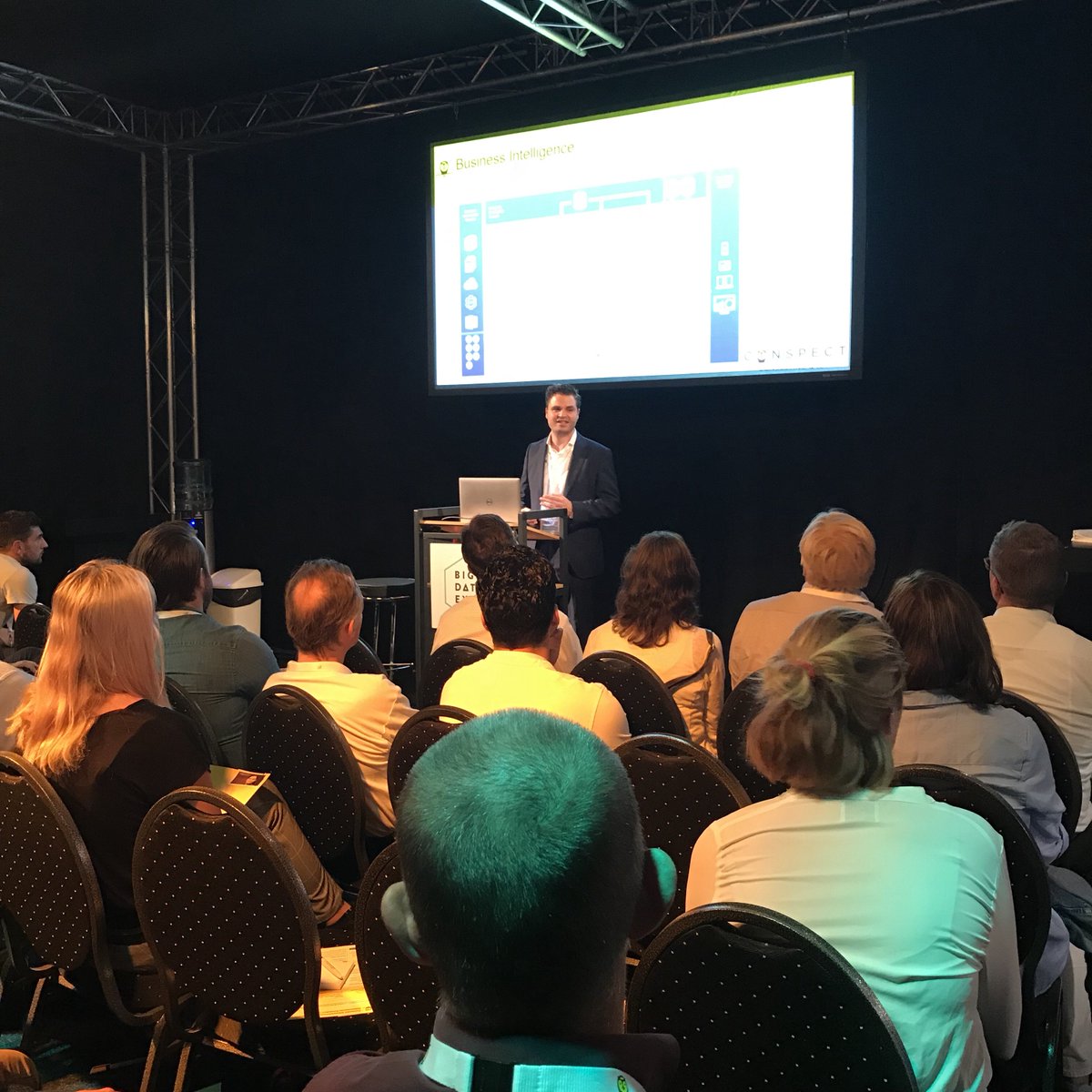 ConspectLive's tweet photo. Zojuist een succesvolle #techdemo gegeven over CDT. Meer weten over CDT? Morgen staan wij weer op #bde2018, zien we je dan? https://t.co/KSxOGvjwE1