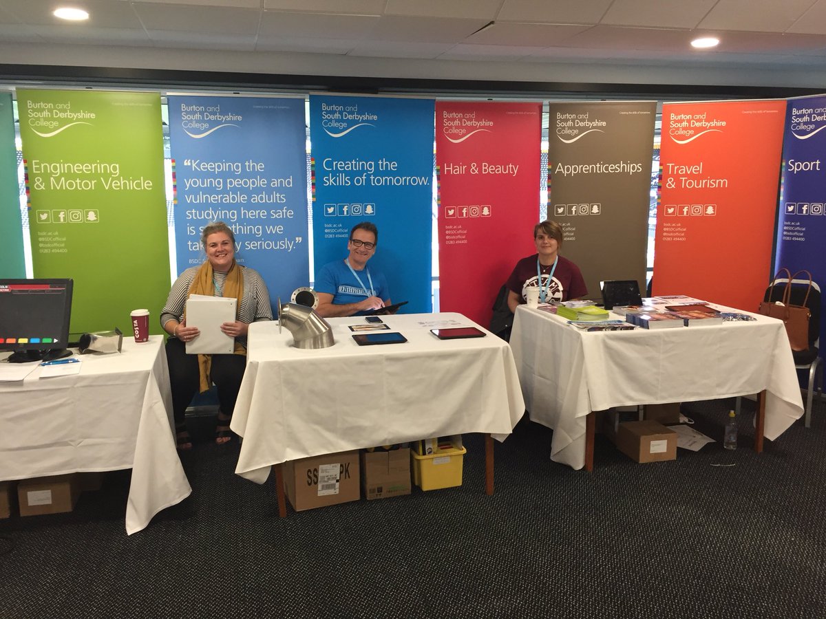 Busy busy here at <a href="/Derbyshirecc/">Derbyshire CC</a> Skills Festival