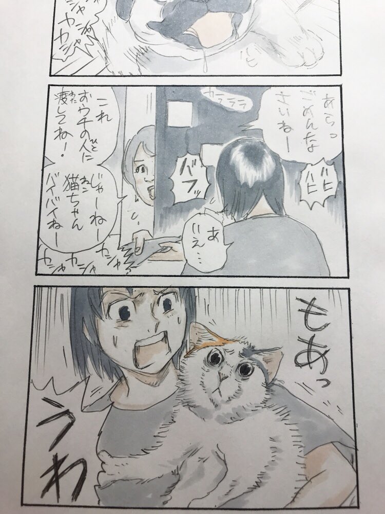 @maommp @glare76 早速原稿の方を描き直しました☺️ 