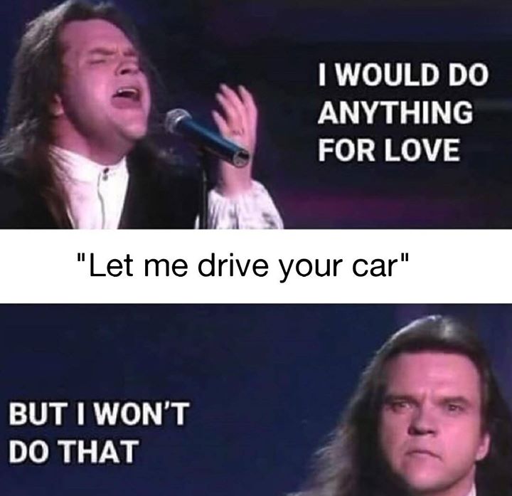 ViersAutoSales's tweet photo. Is the song in your head now?  

#Meatloaf #ViersAutoSales #LapeersBest #JustForFun https://t.co/MFoDmtaUcf