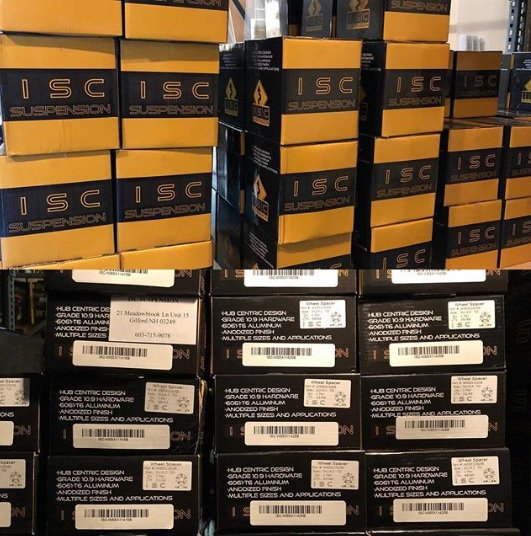 AJWPerformance's tweet photo. We have a large selection of @ISCSuspension wheel spacers and adapters in stock and just begging to be installed! #ajwperformance #subaru #Lexus #toyota #bmw #mazda #mitsubishi #nossan https://t.co/L9QcGMPB2R