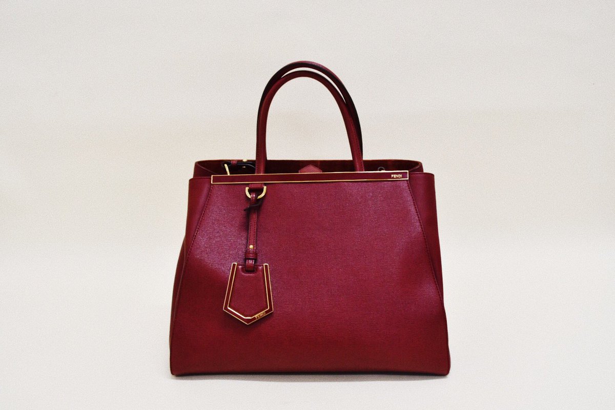 Fall favorite: burgundy <a href="/Fendi/">Fendi</a> handbag (with shoulder strap) | $1,595🍷