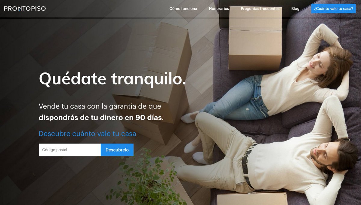 Alianza PROPTECH (@alianzaproptech) on Twitter photo Enhorabuena <a href="/DParadinas/">DPM</a> y al equipo de <a href="/ProntoPiso/">ProntoPiso</a> #agencia #inmobiliaria #online que garantiza la #venta en 90 dias por lograr #financiacion de 4,5M€ del <a href="/BancoSabadell/">Banco Sabadell</a> & <a href="/inveready/">Inveready</a>. #alianzaproptech #realestate #tech #startup #proptech #tecnologia #funding #inversion #property Enhorabuena <a href="/DParadinas/">DPM</a> y al equipo de <a href="/ProntoPiso/">ProntoPiso</a> #agencia #inmobiliaria #online que garantiza la #venta en 90 dias por lograr #financiacion de 4,5M€ del <a href="/BancoSabadell/">Banco Sabadell</a> & <a href="/inveready/">Inveready</a>. #alianzaproptech #realestate #tech #startup #proptech #tecnologia #funding #inversion #property