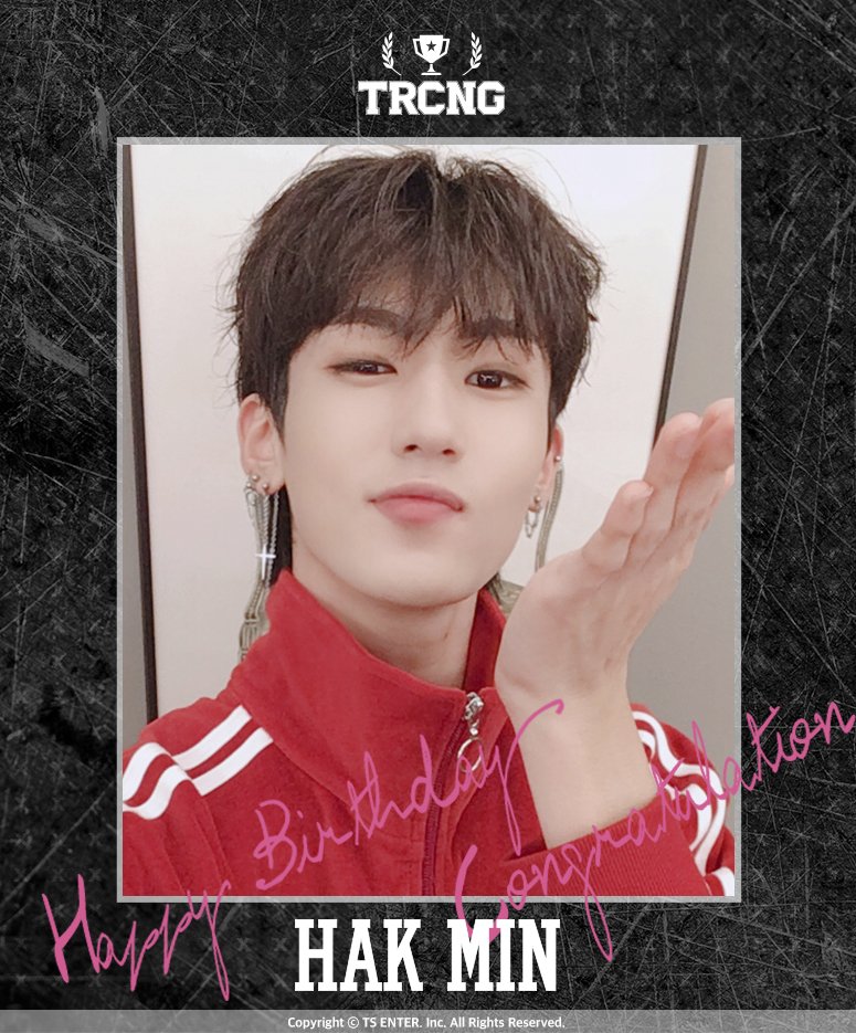 TRCNG_official's tweet photo. [#TRCNG] 180920 #티알씨엔지 #학민 군의 생일을 진심으로 축하합니다.
#HAKMIN #HAPPYHAKMINDAY https://t.co/ywoQQCe4Od