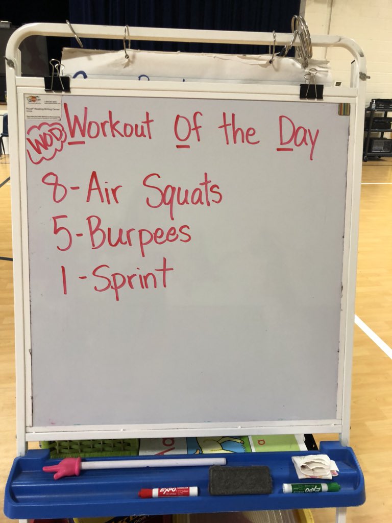 ChristiW2nd's tweet photo. 1st Schoolwode Enrichment Model (SEM) “Tribe Time” was a hit! Glenwood CrossTrainers Rock!  Air-squats, burpees, and sprints OH MY! @GlenwoodPrimary @emilymblanton https://t.co/Ny3fdGajkb