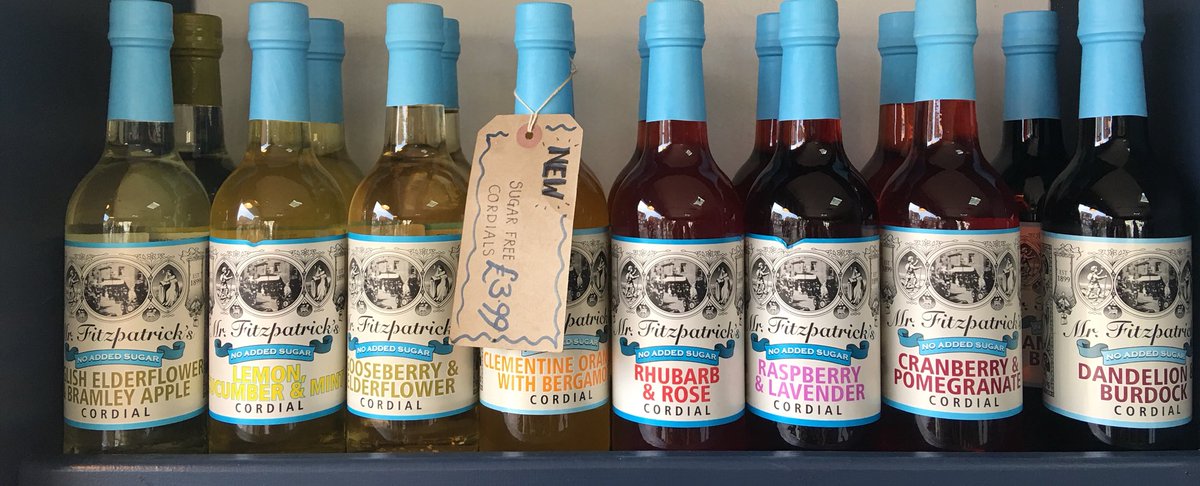 Harrysurmston's tweet photo. Full range of Mr Fitzpatrick’s Cordials available! #vintagecordials #mrfitzpatrick #urmston https://t.co/MNQ1wusVPG
