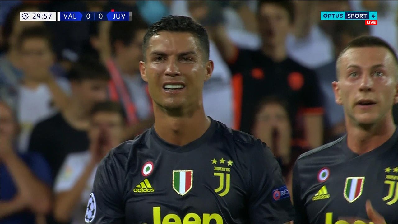 Ronaldo Sent Off