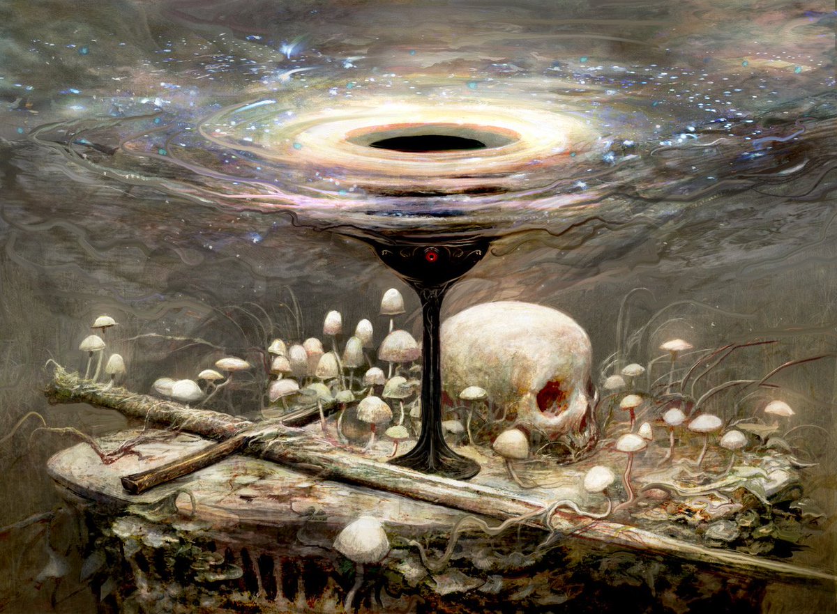 SebMcKinnon's tweet image. First twitter post! Here’s a new card art for Chalice of the Void