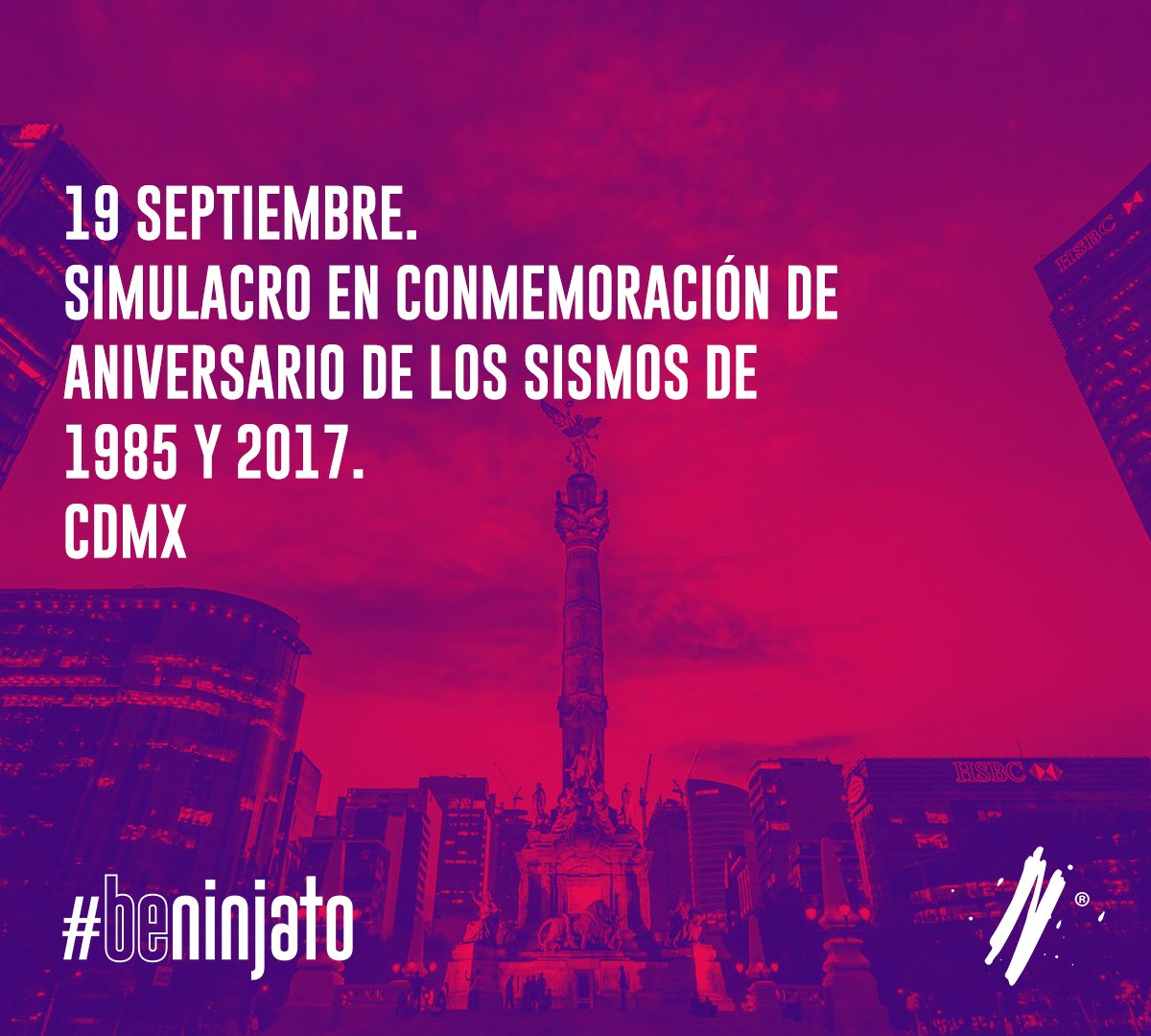 ninjatobtl's tweet photo. Hoy se cumplen 33 años (1985) y 1 año (2017) desde los sismos en México.
Momento de ser unidos, hoy y siempre 🇲🇽.

#BeNinjato #CdMx #Wednesday https://t.co/qlotCKcTs0