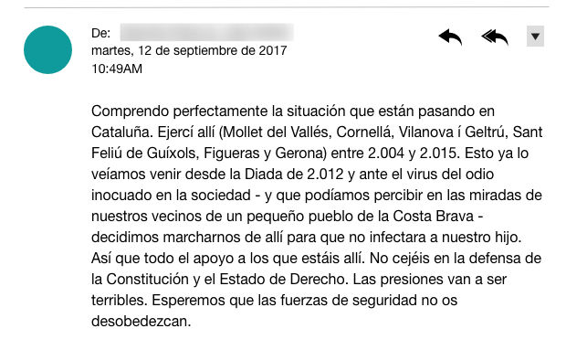 EXCLUSIVA | Los mensajes en el chat de los jueces durante el 'procés': "Con los golpistas no se negocia ni se dialoga" eldiario.es/catalunya/poli… Por <a href="/apuente/">Arturo Puente</a> y <a href="/urisole/">Oriol Solé Altimira</a>