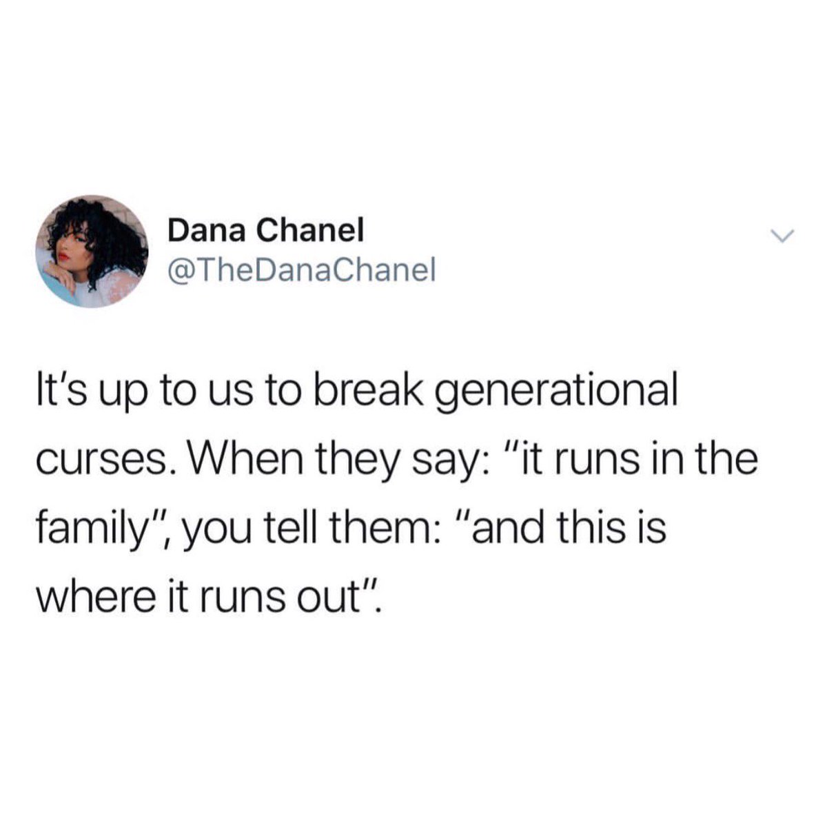 MadeMagazineUS's tweet image. THIS! Don’t let anyone, blood or not, make up their mind about the trajectory of your life. Get more motivational content over on our #MADEMindset channel!