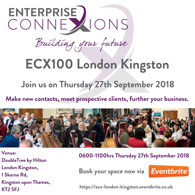 100 businesses in one room, giving you 99 business  opportunities. Have you booked your ticket? #ECX100 <a href="/DoubleTreeKNG/">DoubleTree by Hilton Kingston upon Thames</a> <a href="/CourierKingston/">Kingston Courier</a> ?<a href="/kingstonnews/">Kingston Guardian</a> ? ?<a href="/KingstonCOC/">Kingston Chamber</a> ? <a href="/standardnews/">Standard News</a> ?#Business #Meeting #Kingston ow.ly/DATb30lax2i