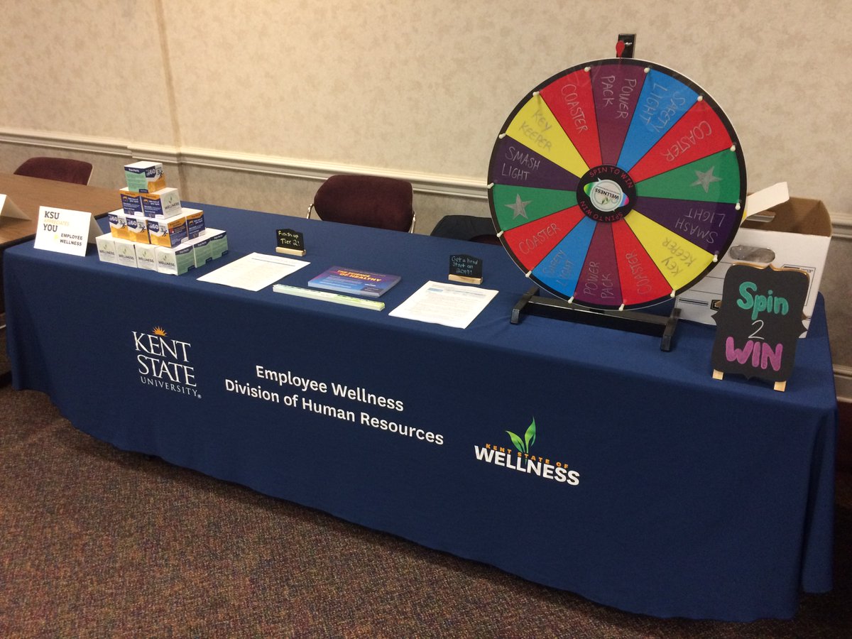 dduffy_ksu's tweet photo. Employee Wellness has attended employee appreciation events at the Kent, Trumbull, Tuscarawas, Ashtabula and Geauga campuses so far this year. More to come this fall! We love giving away prizes :) #KSUAppreciatesYou #HealthyKSU https://t.co/SWvsATpaFQ