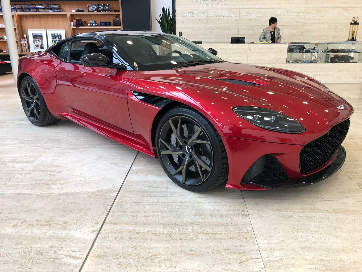 Aston Martin Dbs Superleggera Hyper Red - Supercars Gallery